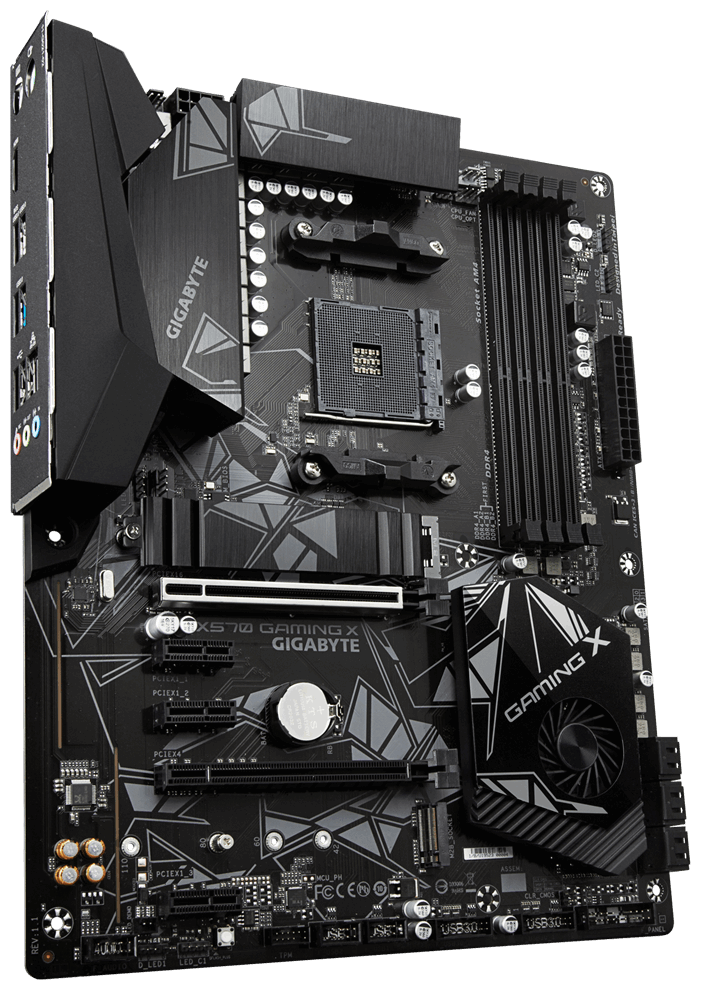 Фото Материнская плата GIGABYTE X570 GAMING X (4719331806422)