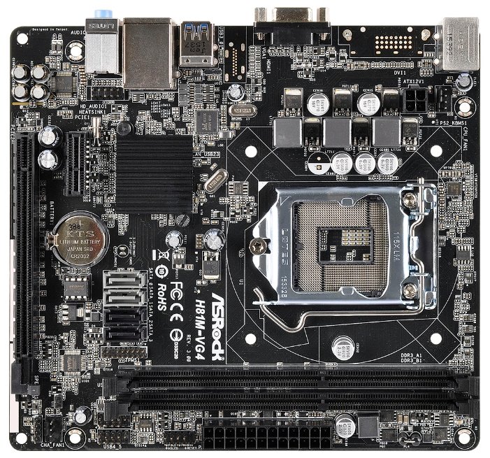 Материнская плата ASRock H81M-VG4 R3.0