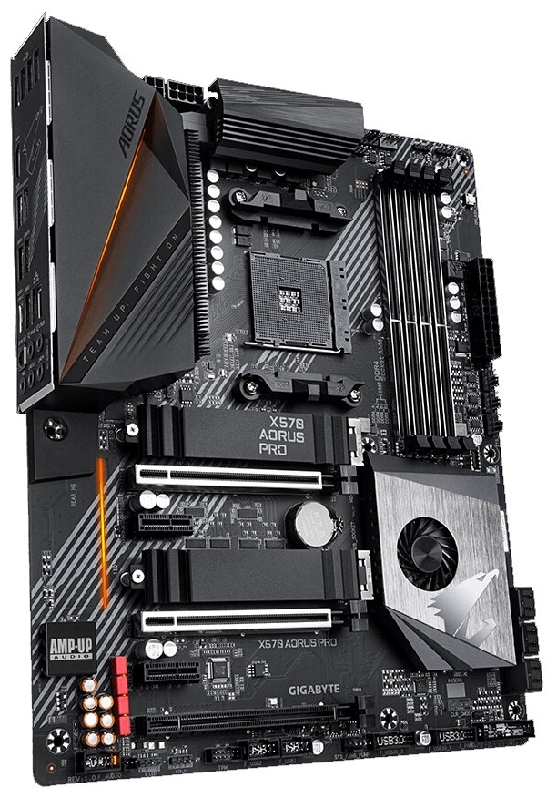 Фото Материнская плата GIGABYTE X570 AORUS PRO