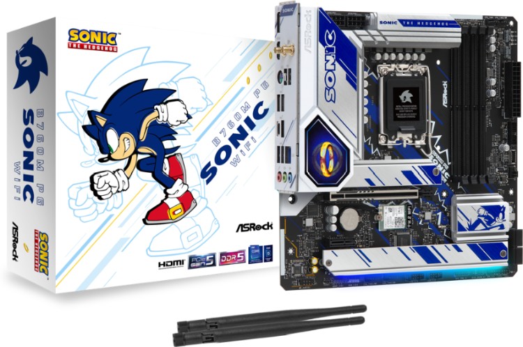Фотография Материнская плата ASRock B760M PG SONIC WIFI