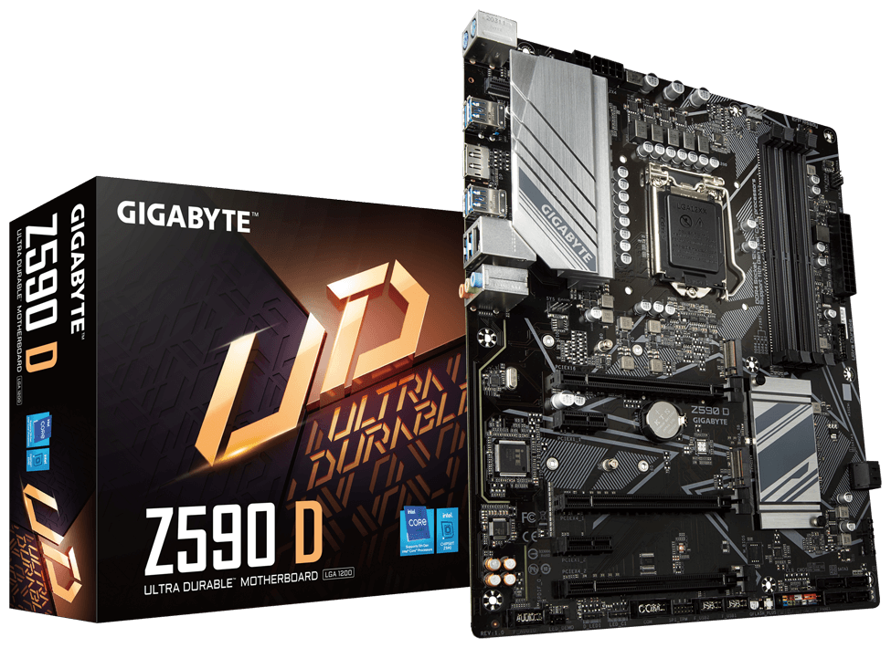 Цена Материнская плата GIGABYTE Z590 D