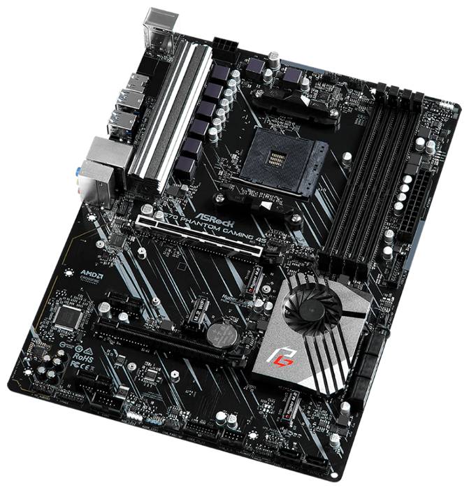 Фото Материнская плата ASRock X570 PHANTOM GAMING 4S (4710483930294)