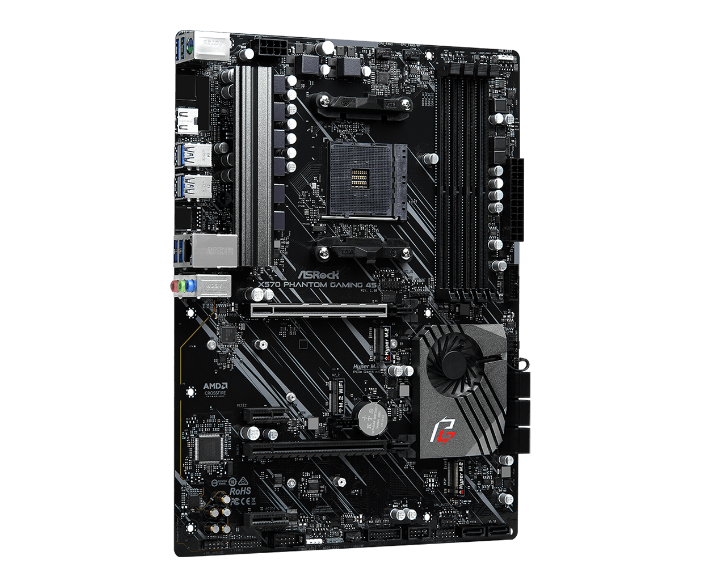 Фотография Материнская плата ASRock X570 PHANTOM GAMING 4S (4710483930294)