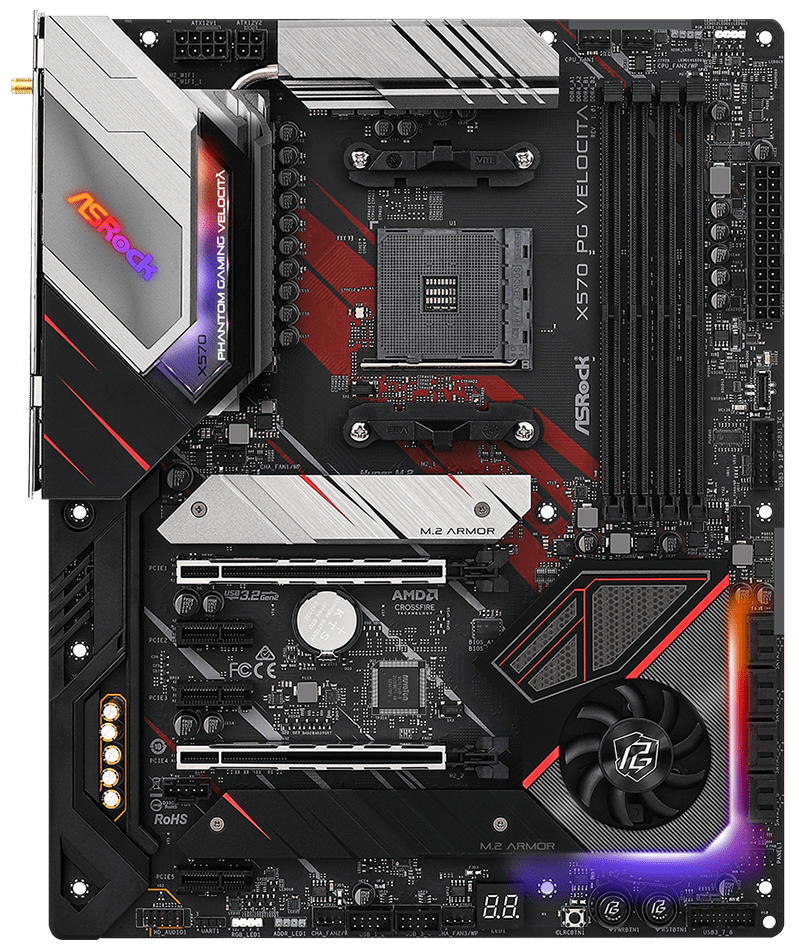 Материнская плата ASRock X570 PG VELOCITA