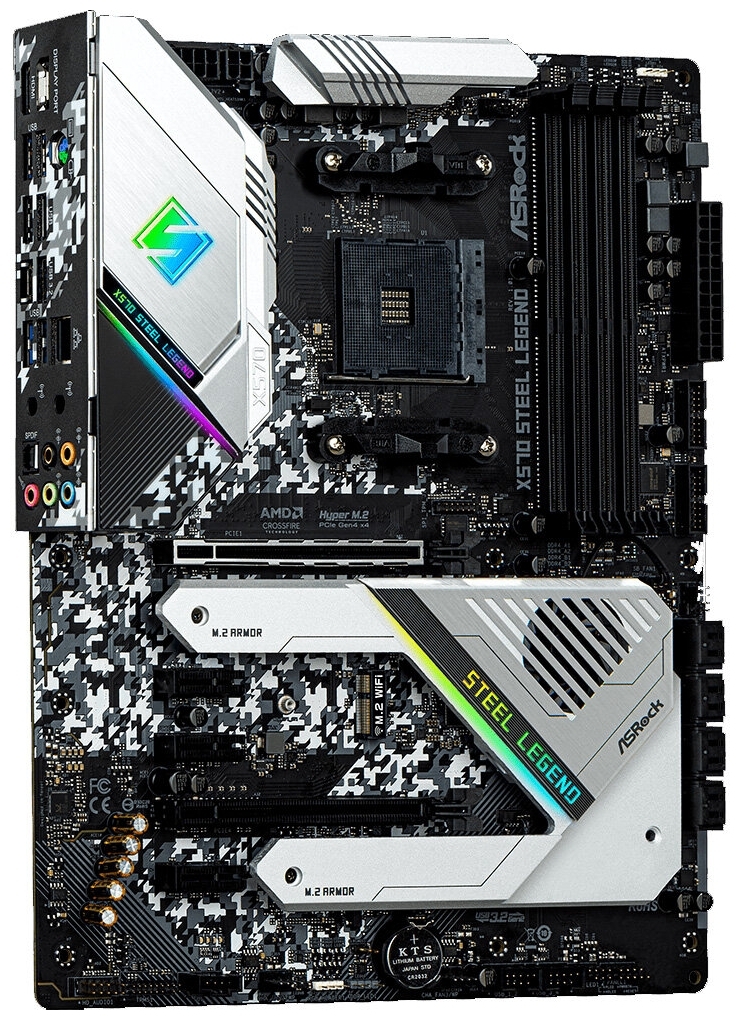 Фотография Материнская плата ASRock X570 STEEL LEGEND (4717677338904)