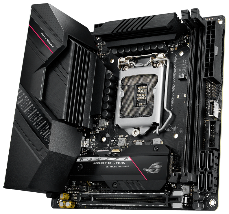 Фотография Материнская плата ASUS ROG STRIX B560-I GAMING WIFI