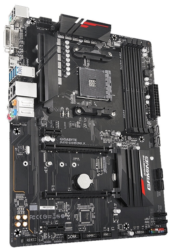 Фото Материнская плата GIGABYTE B450 GAMING X