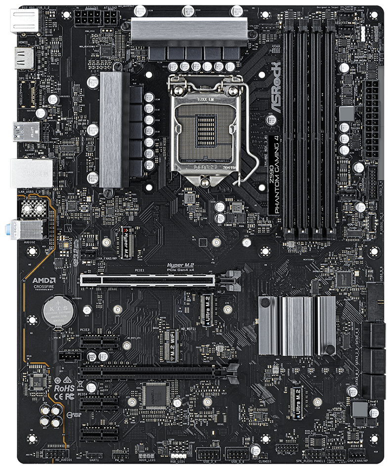 Материнская плата ASRock Z590M PHANTOM GAMING 4