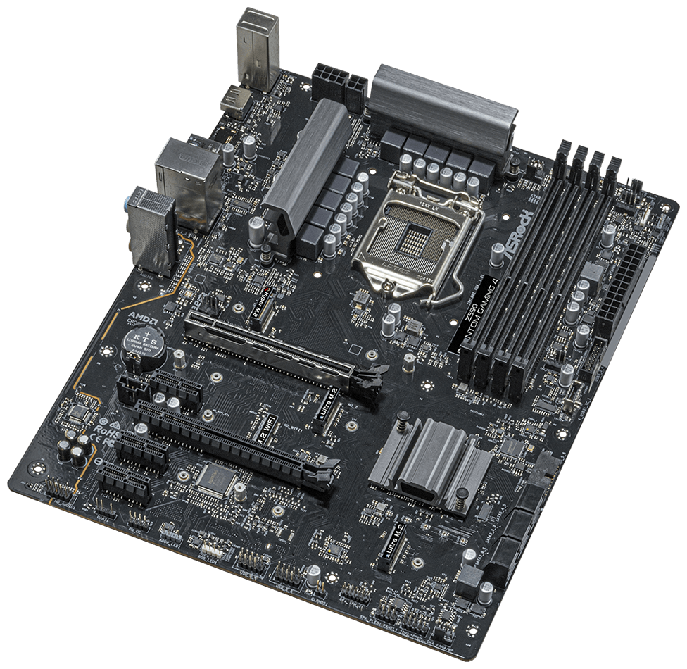 Фото Материнская плата ASRock Z590M PHANTOM GAMING 4