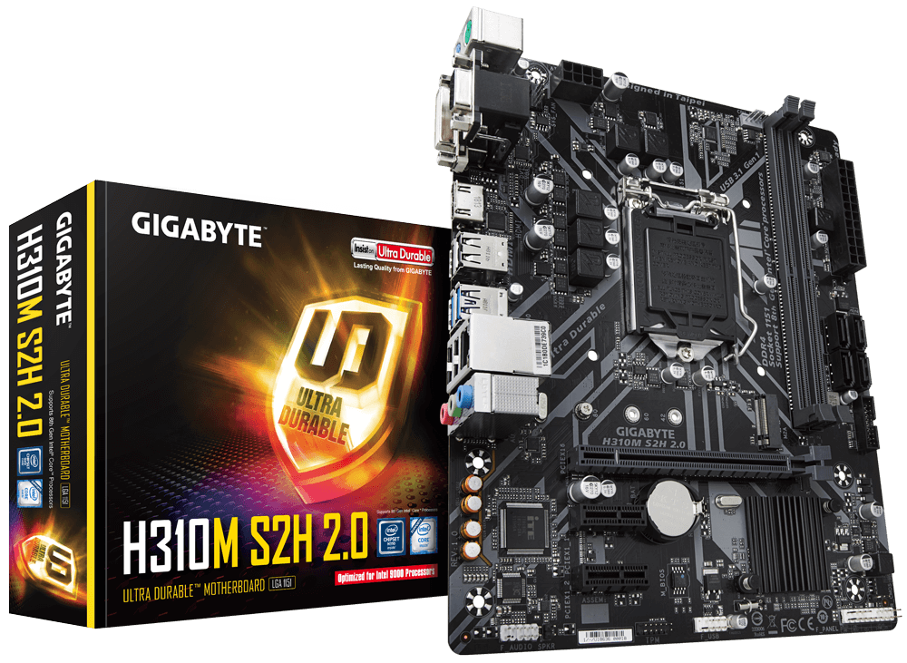 Фото Материнская плата GIGABYTE H310M S2H