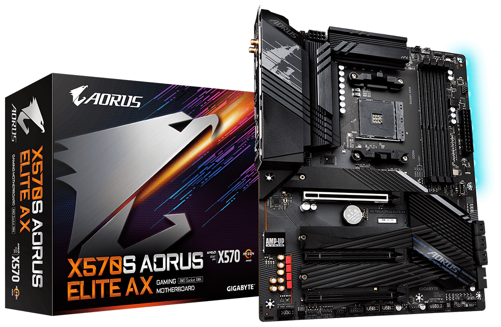 Цена Материнская плата GIGABYTE X570S AORUS ELITE AX