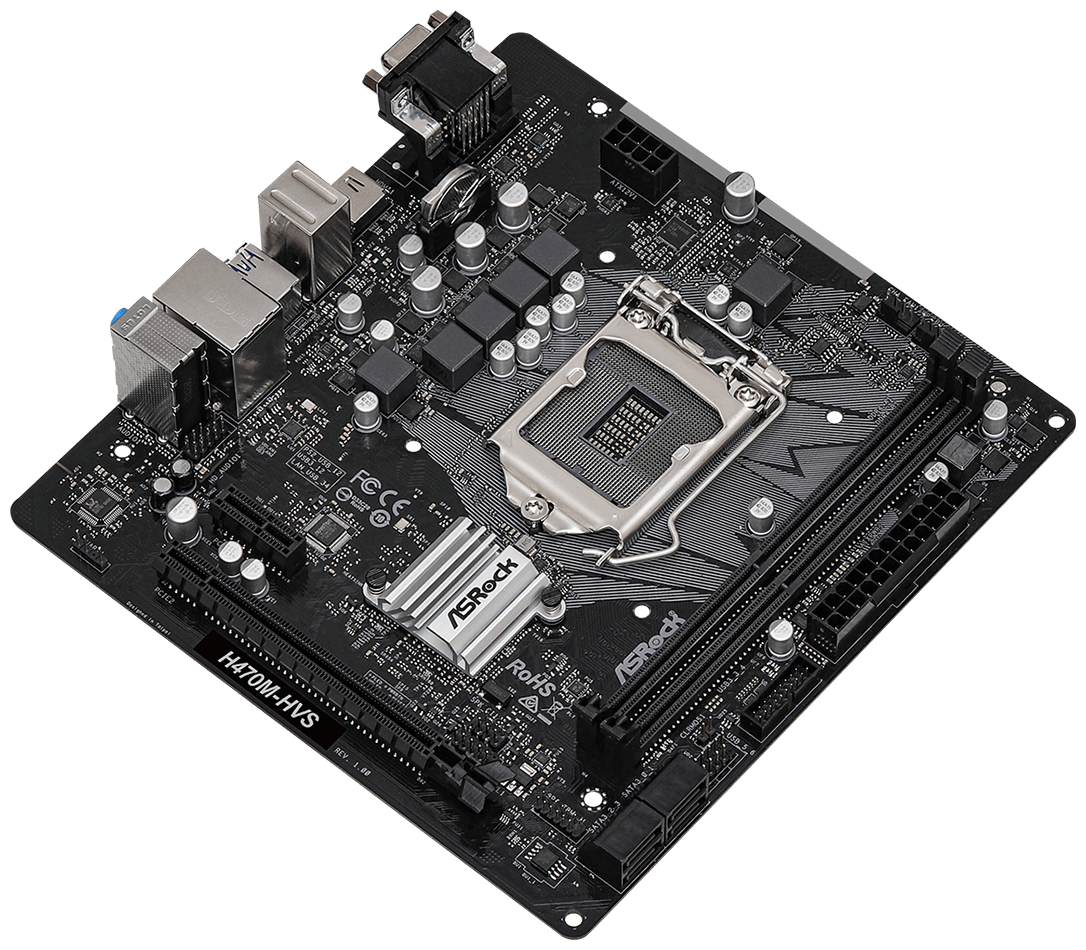 Фотография Материнская плата ASRock H470M-HVS