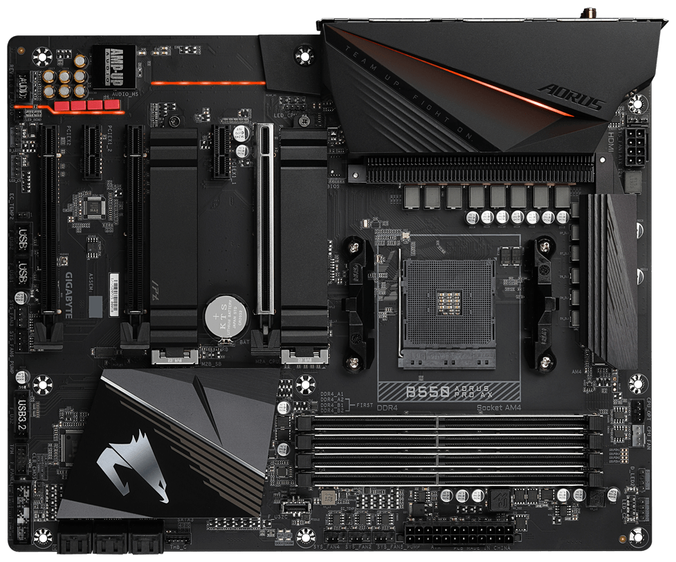 Материнская плата GIGABYTE X570S AORUS PRO AX