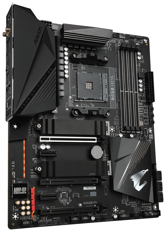 Фотография Материнская плата GIGABYTE X570S AORUS PRO AX