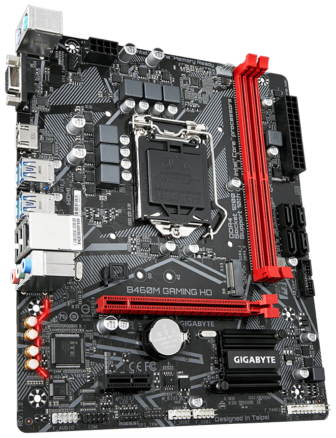 Фото Материнская плата GIGABYTE B460M GAMING HD