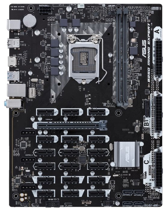 Материнская плата ASUS B250 MINING EXPERT