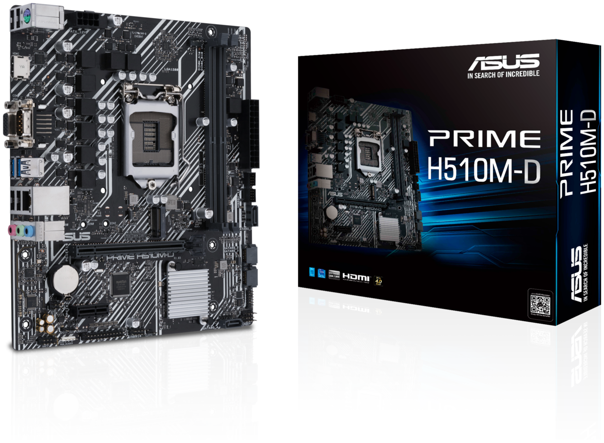 Купить Материнская плата ASUS PRIME H510M-D