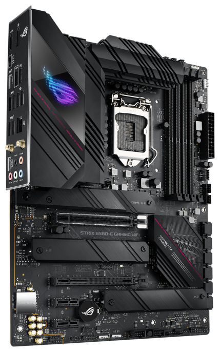 Фото Материнская плата ASUS ROG STRIX B560-E GAMING WIFI 4DDR4 2PCIx16