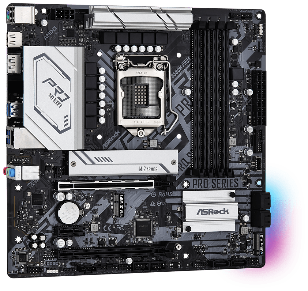 Фотография Материнская плата ASRock B560M PRO4