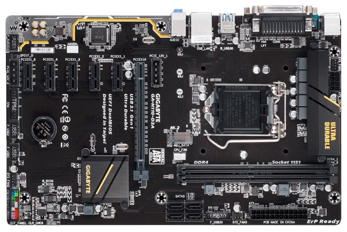 Материнская плата GIGABYTE GA-H110-D3A