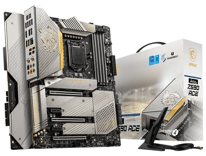 Цена Материнская плата MSI MEG Z590 ACE GOLD EDITION