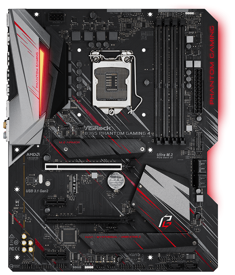 Материнская плата ASRock B365 PHANTOM GAMING 4 (4717677338034)