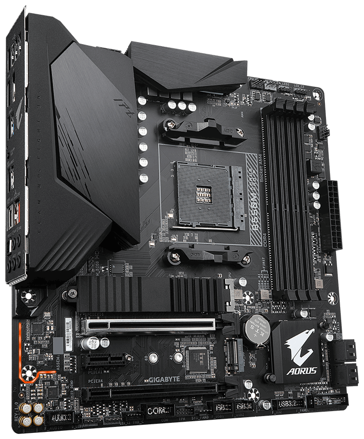 Фото Материнская плата GIGABYTE B550M AORUS PRO-P