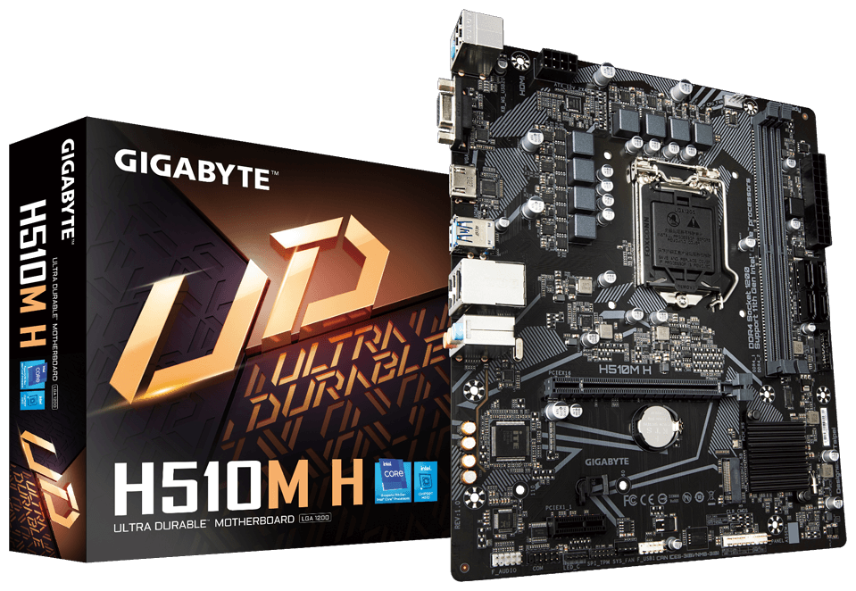 Цена Материнская плата GIGABYTE H510M H (H510M H)