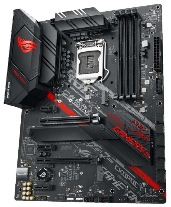 Фотография Материнская плата ASUS ROG STRIX B460-H GAMING