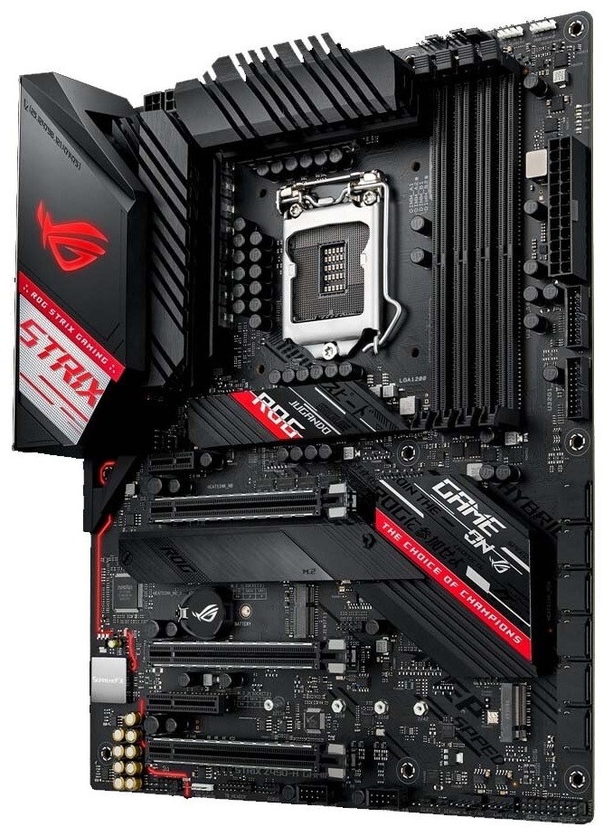 Фото Материнская плата ASUS ROG STRIX Z490-H GAMING