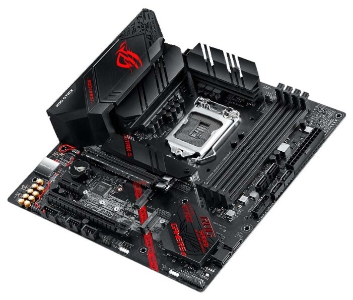 Картинка Материнская плата ASUS ROG STRIX B460-G GAMING