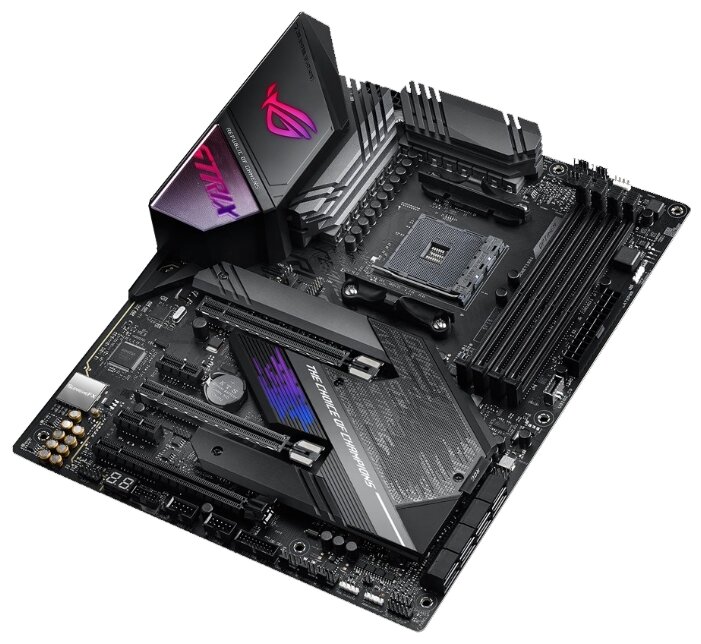 Картинка Материнская плата ASUS ROG STRIX X570-E GAMING