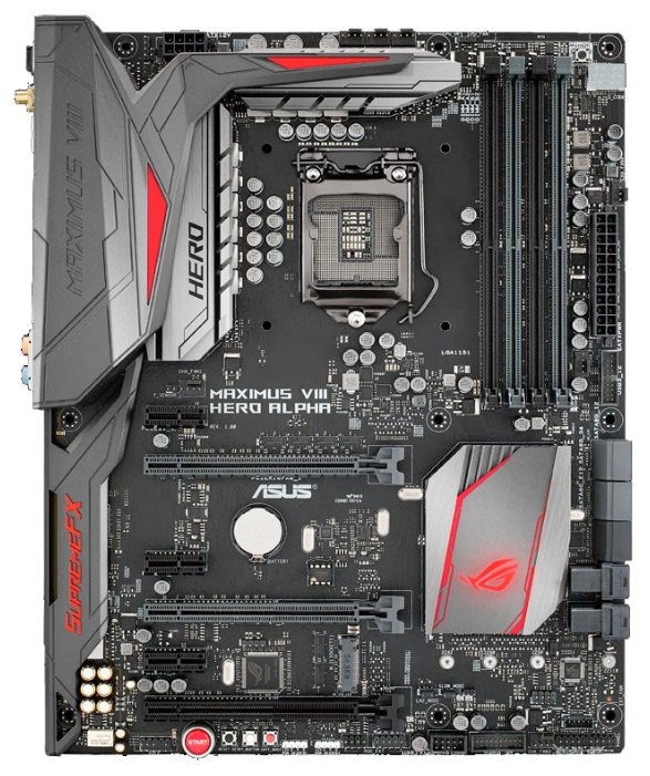 Материнская плата ASUS Maximus VIII Hero ALPHA