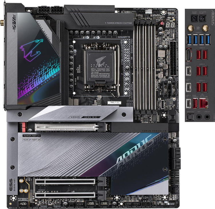 Фото Материнская плата GIGABYTE AORUS AORUS MASTER Z790 4DDR5