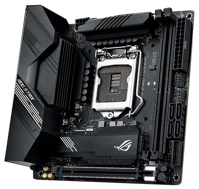 Фото Материнская плата ASUS ROG STRIX B460-I GAMING