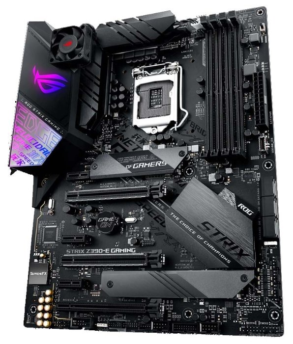 Фотография Материнская плата ASUS ROG STRIX Z390-E GAMING