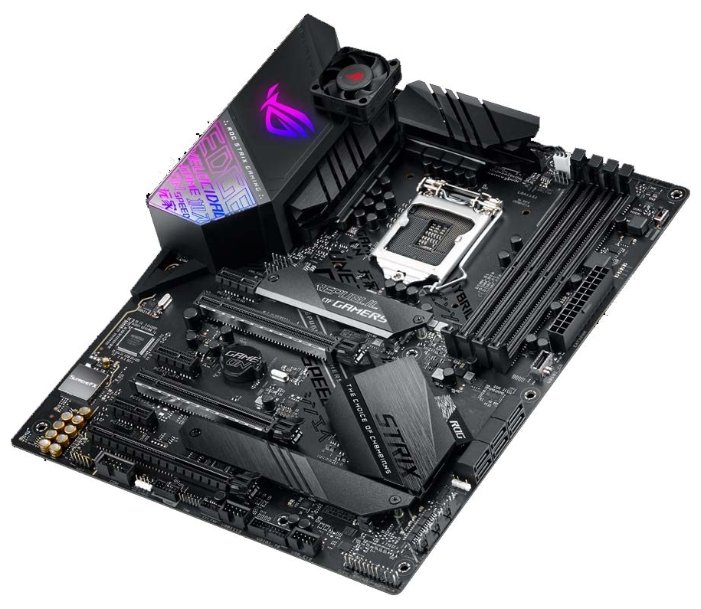 Картинка Материнская плата ASUS ROG STRIX Z390-E GAMING