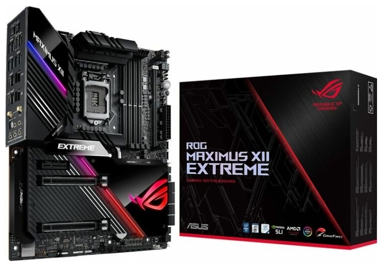 Картинка Материнская плата ASUS ROG MAXIMUS XII EXTREME