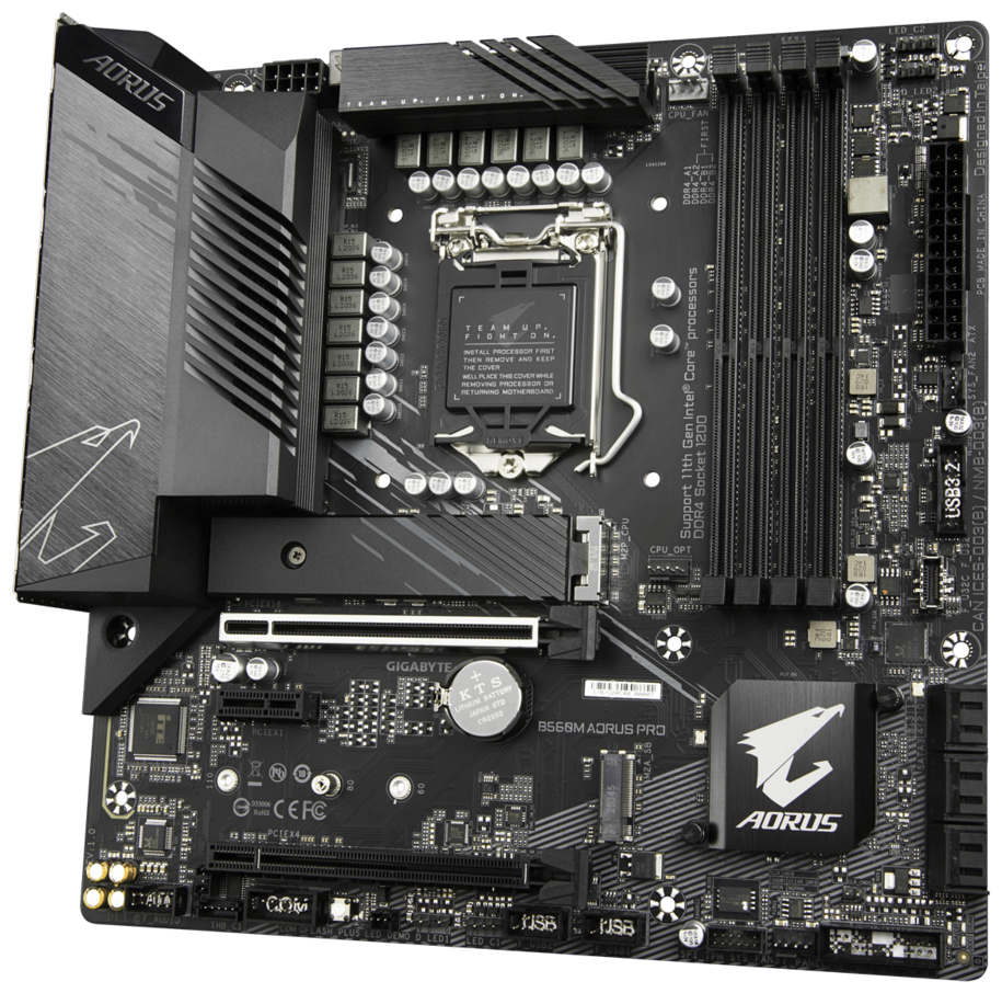Фото Материнская плата GIGABYTE B560M AORUS PRO