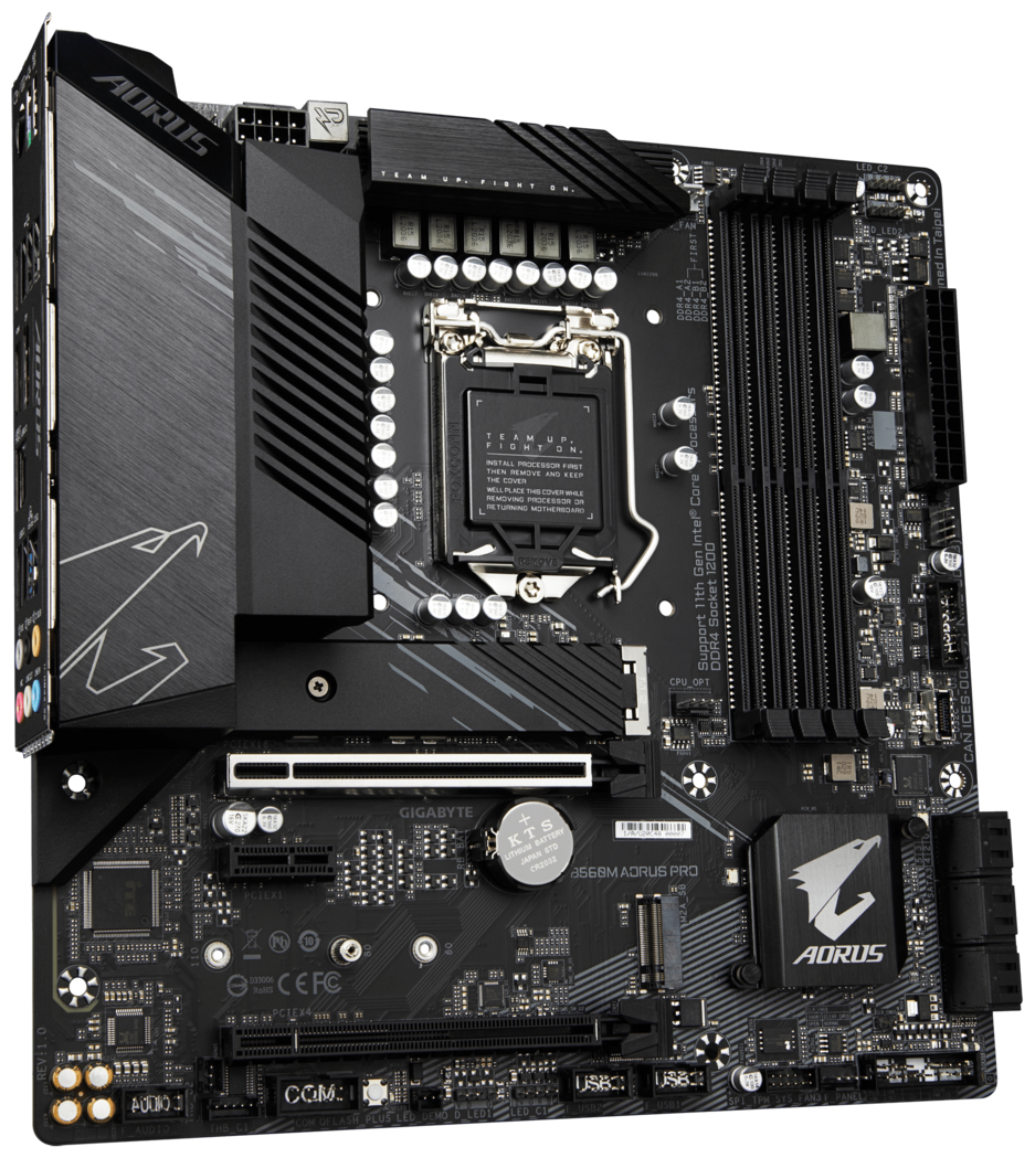 Фотография Материнская плата GIGABYTE B560M AORUS PRO
