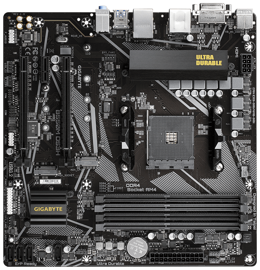 Фото Материнская плата GIGABYTE GA-B550M-DS3H