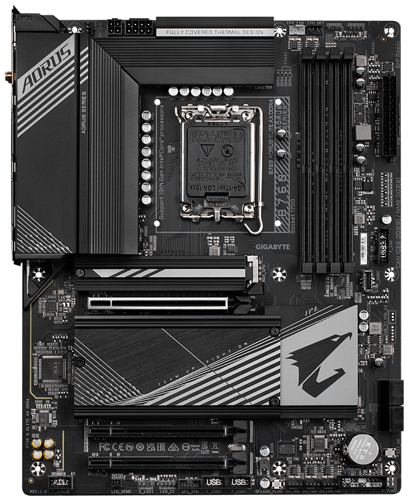 Материнская плата GIGABYTE B760 A ELITE AX DDR4