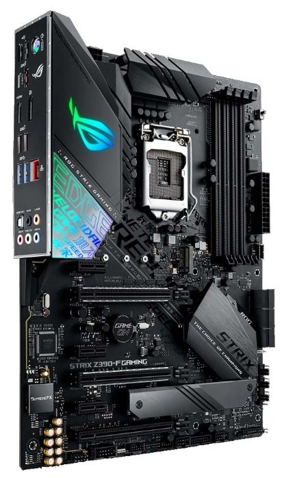 Фотография Материнская плата ASUS ROG STRIX Z390-F GAMING