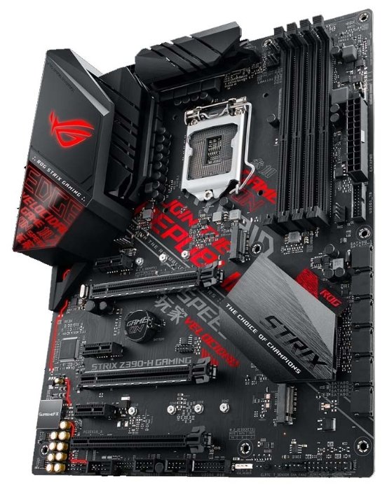 Фотография Материнская плата ASUS ROG STRIX Z390-H GAMING