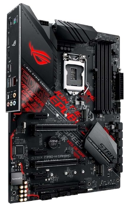 Картинка Материнская плата ASUS ROG STRIX Z390-H GAMING