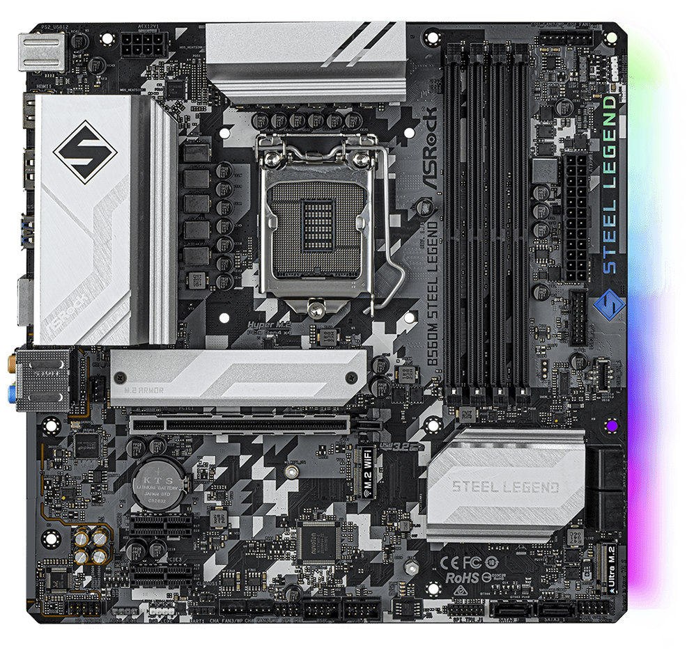 Материнская плата ASRock B560M STEEL LEGEND