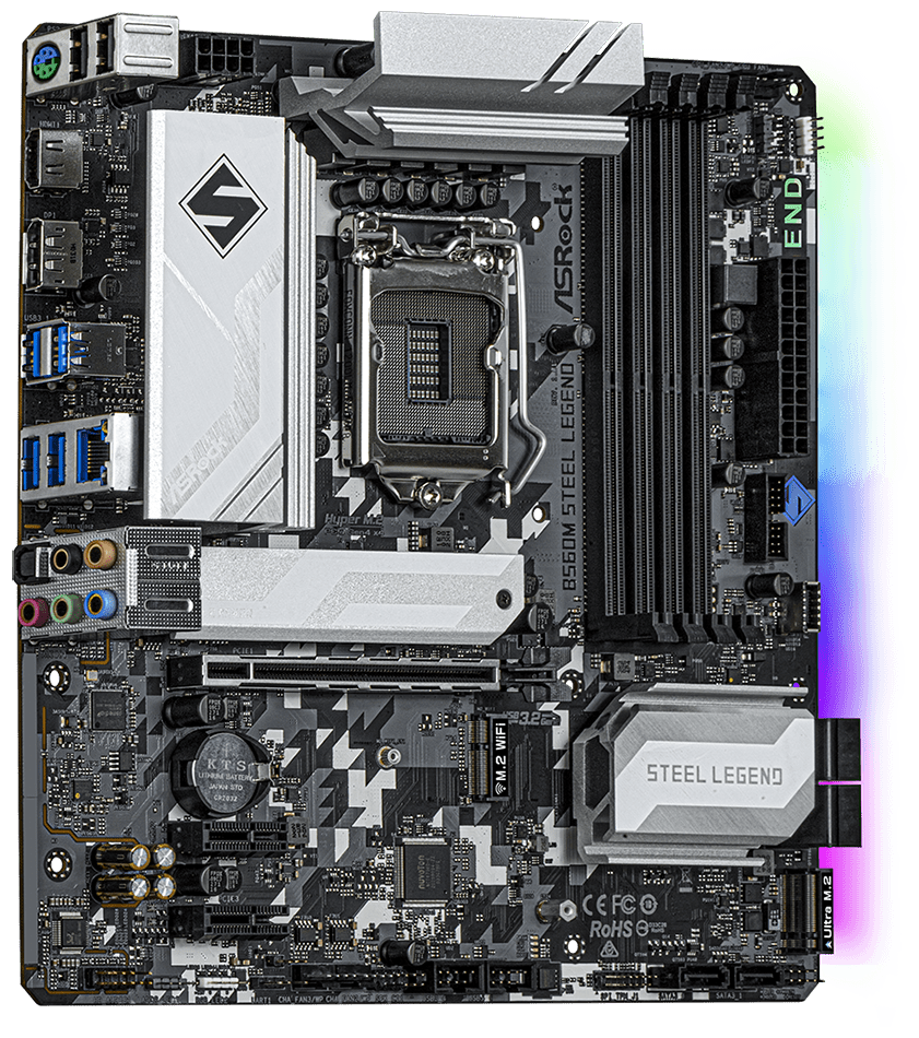 Фотография Материнская плата ASRock B560M STEEL LEGEND