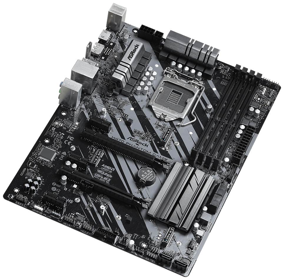 Фото Материнская плата ASRock H470 PHANTOM GAMING 4