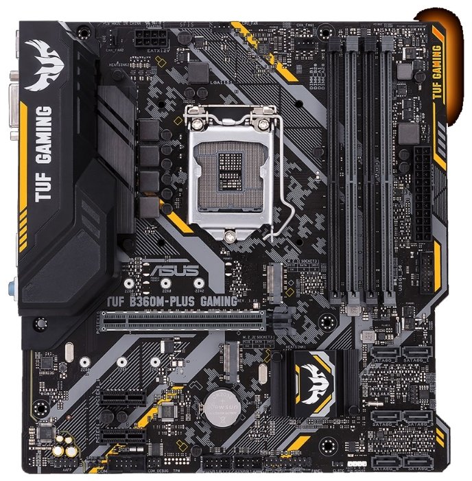 Материнская плата ASUS TUF B360M-PLUS GAMING (TUF B360M-PLUS GAMING)