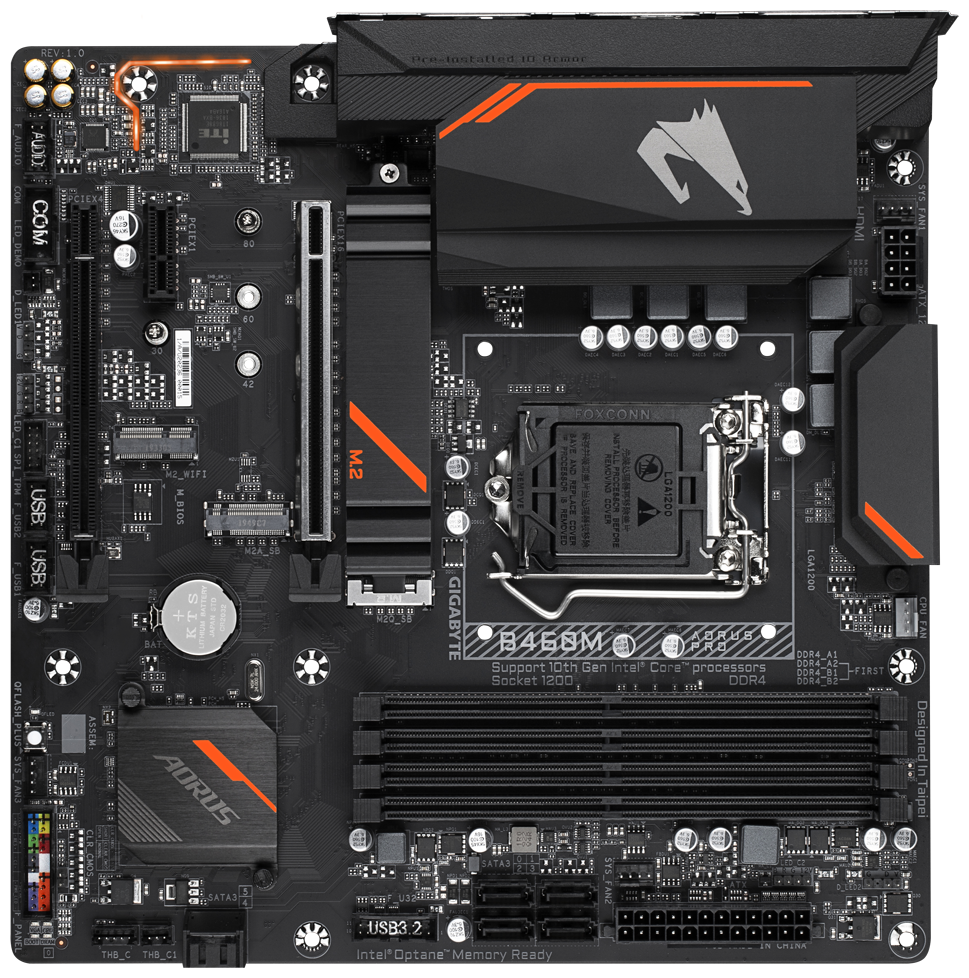 Материнская плата GIGABYTE B460M AORUS PRO